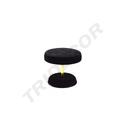 Mesa de Joyería de Terciopelo Negro