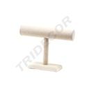 Expositor de Pulseras de Lino Beige 25X19X7.5cm