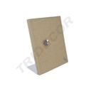 L型麻布戒子展架 Expositor de Anillos Forma L Tela Lino Grueso