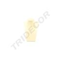 Espositore per collane in ecopelle vaniglia