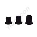 Black Velvet Ring Display Stand 3 Heights