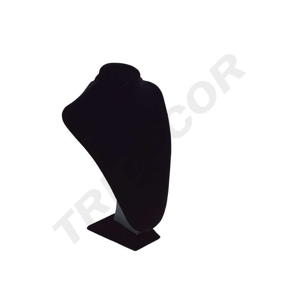 Expositor de Collar de Terciopelo Negro
