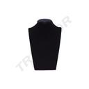 Expositor de Collar de Terciopelo Negro