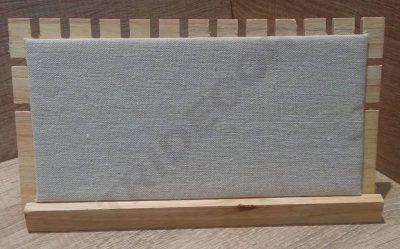 “L”字形木质和亚麻项链