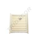 Beige Leinen Ring Display 25X24,5X15cm