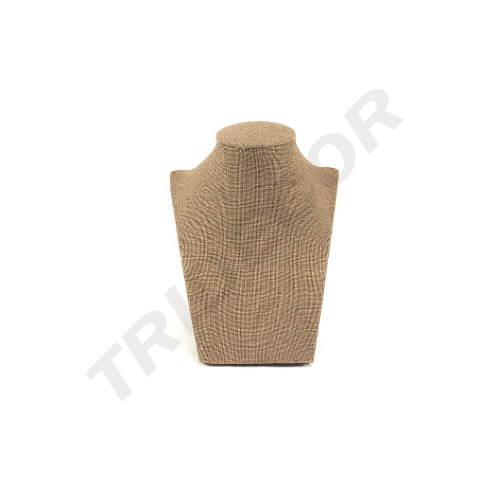 Expositor de Collares de Lino Marrón