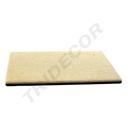 厚麻布珠宝展示基座 Base reversible para exposición de joyas hecha de lino grueso o cuero sintético, con medidas de 40X30X1.5 CM