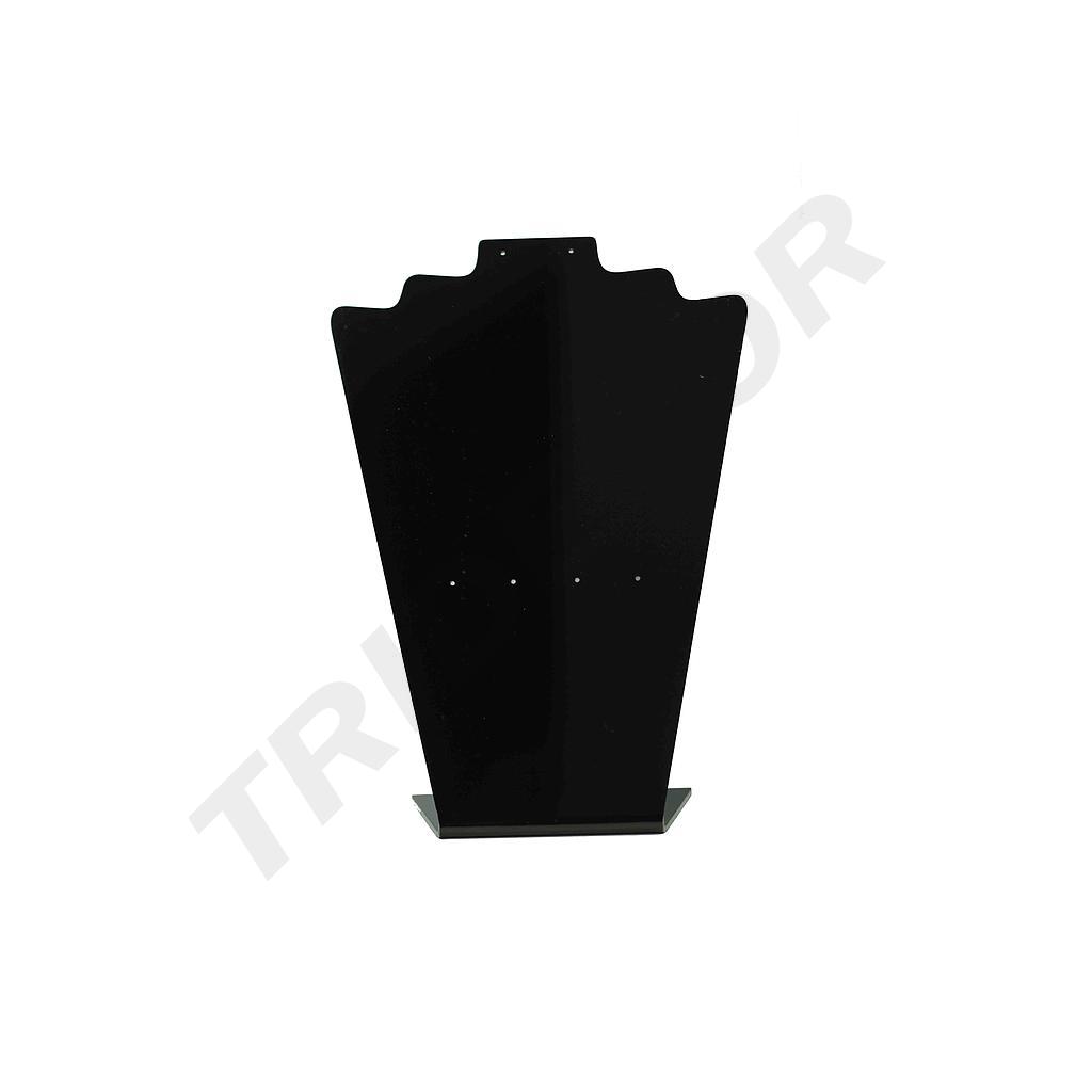 黑色甲基丙烯酸项链和耳环展示架