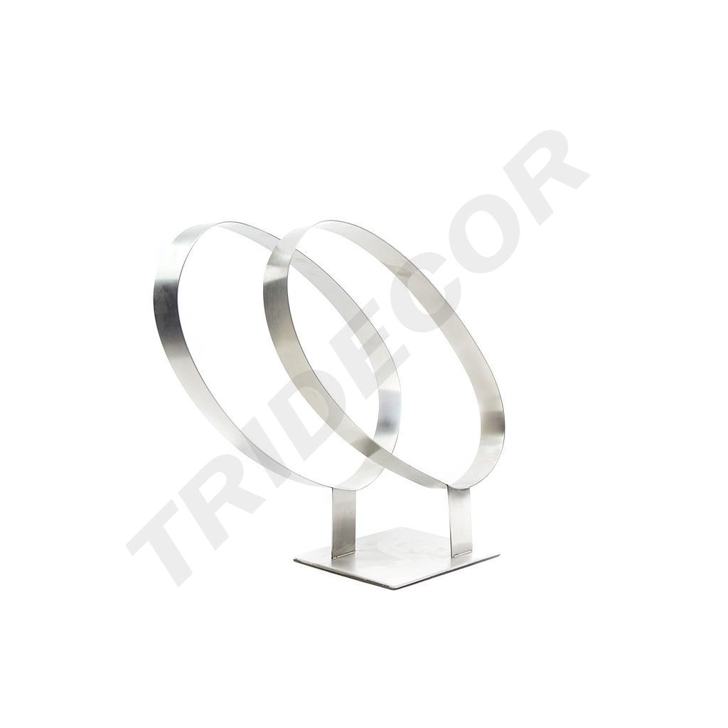 Présentoir double ceinture en acier