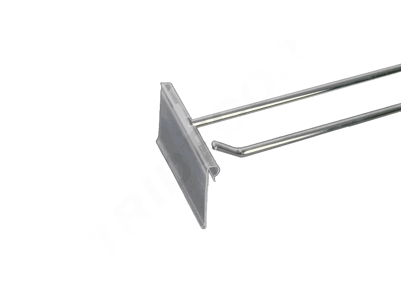 Thick Hook with Price Holder for Fence/Mesh 40 cm 8 mm