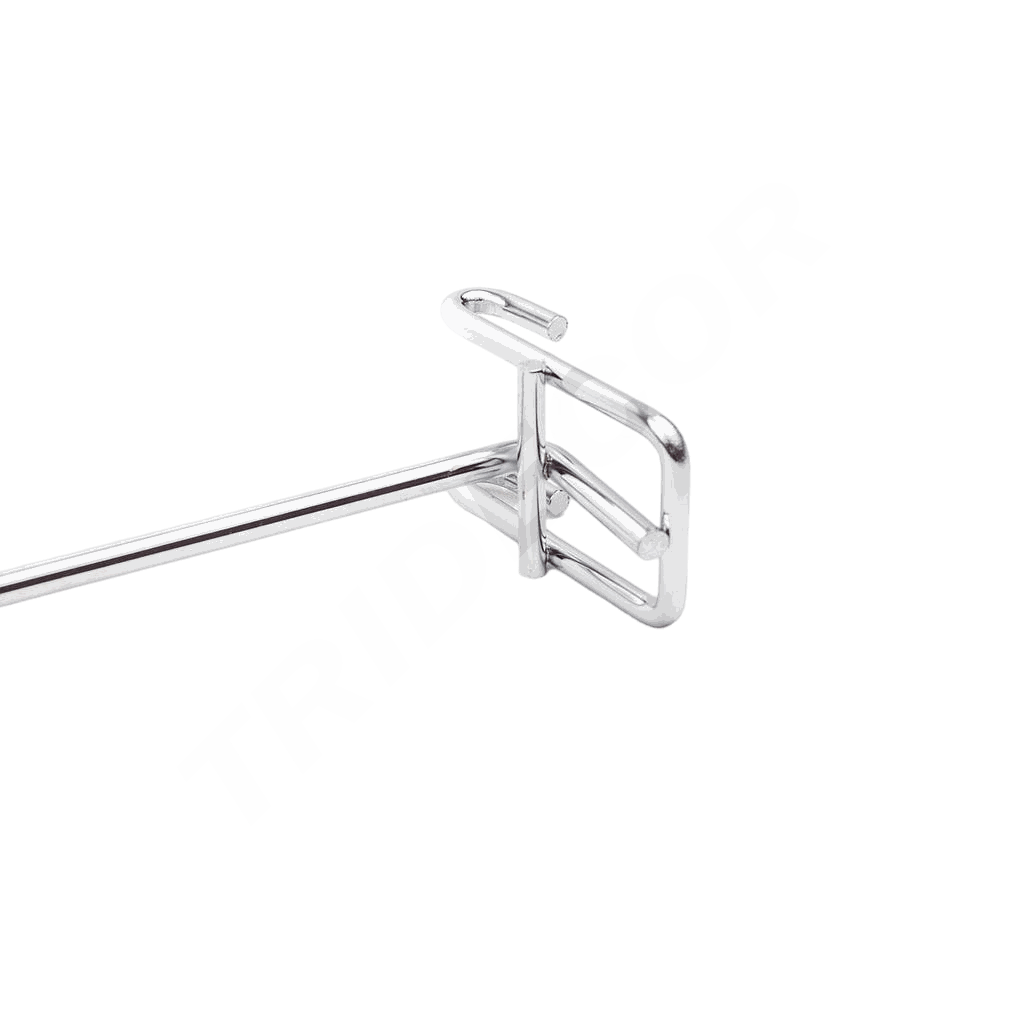 Universal Chrome Hooks for Mesh 30cm, 200 units/box