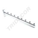 Umeras cromat cu 8 bile pentru sistem de fermoar de 35cm