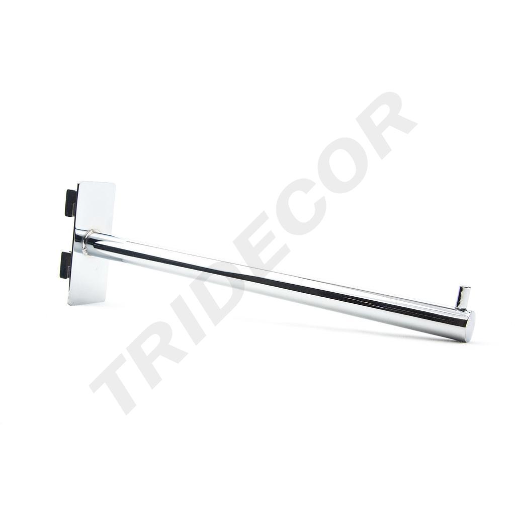 Colgador Con 1 Clavo Para Sistema De Cremallera 30 Cm