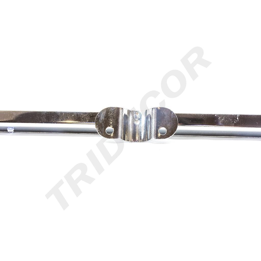 Supporto doppio ripiano per tubo da 25mm