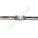 Supporto doppio ripiano per tubo da 25mm