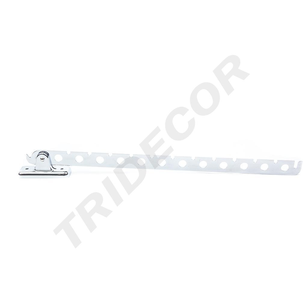 Braț de afișaj perforat de 43 cm pentru perete