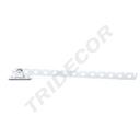 43厘米穿孔展览臂，用于墙面 Brazo de Exhibición Perforado de 43 CM para Pared