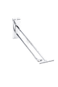 双线电镀带价格牌网钩 25cm Gancho Doble Cromado para Malla Con Porta Precio 100/caja