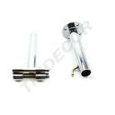 Extendable Arm for Round Chrome Zipper 50mm