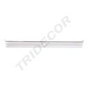 Support de tube rectangulaire pour système de fermeture éclair 40cm