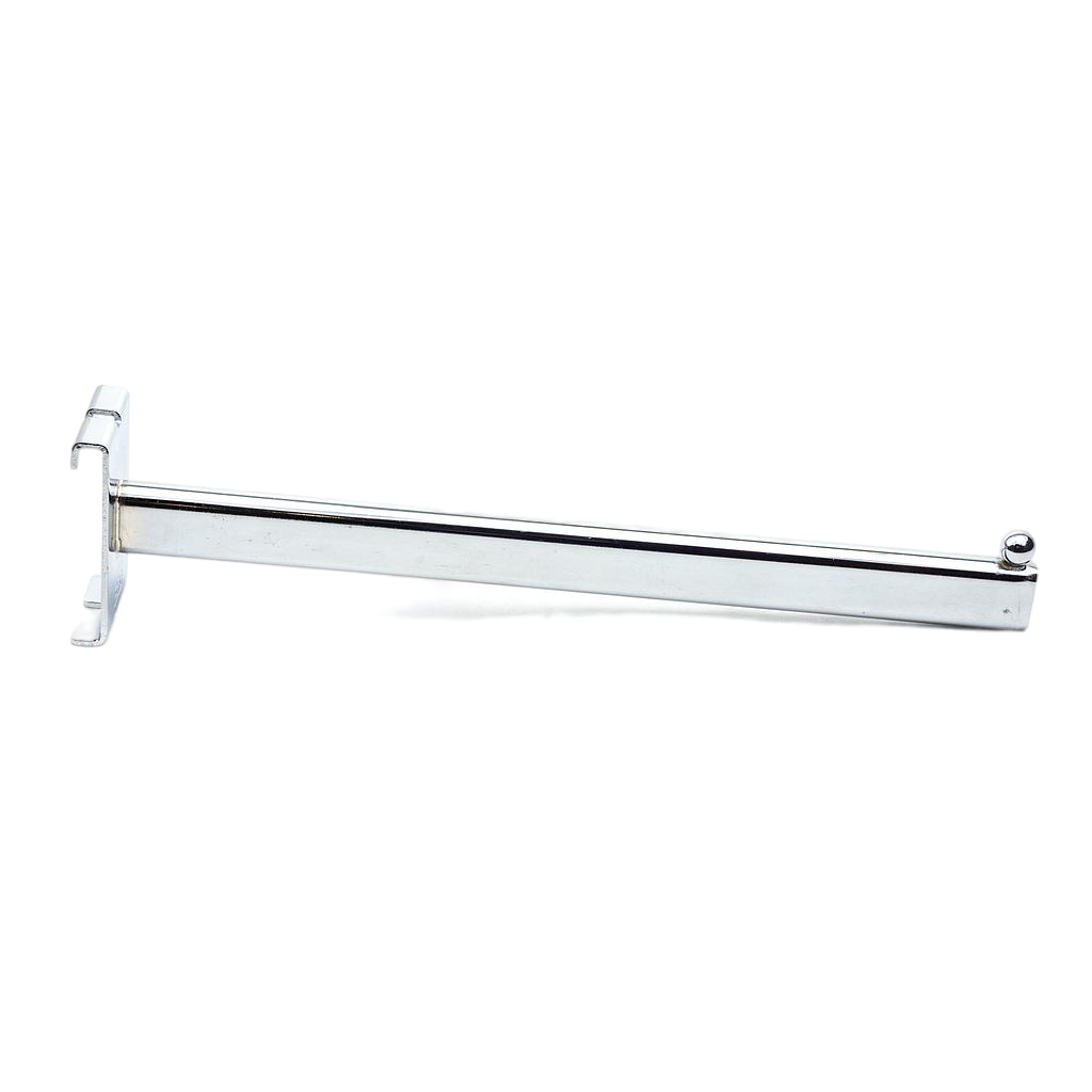 Cintre droit pour grille d'exposition 1 boule 35 cm