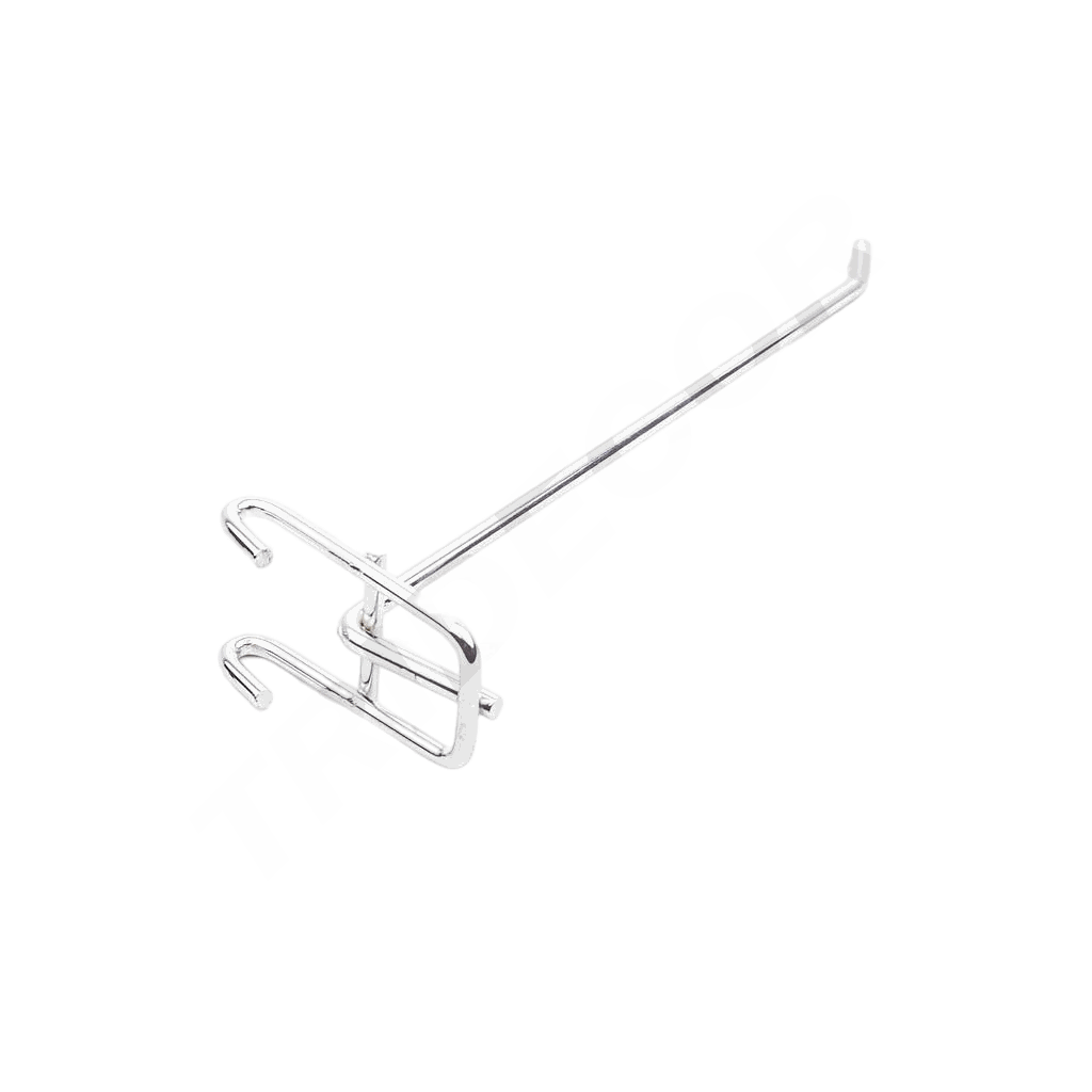 电镀万能网钩 Cromado Gancho Universal para Malla 25cm 200/caja