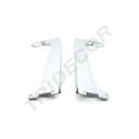 单鱼尾支架挂圆管 Soporte sencillo para estante para sistema de cremallera 30cm