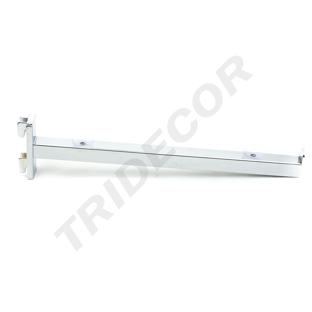 Soporte Para Vidrio/Estante Para Sistema De Cremallera 30Cm