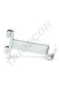 Suporte tubular retangular para sistema de zíper 10 cm