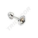 Support de tuyau chromé pour tube de 25mm