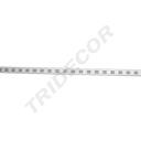 Sistema de Fecho de Correr Quadrado Branco 3M 38X38mm