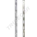 Sistema de Fecho Éclair com Duplo Entalhe Cromado 240cm