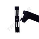 Sistema de Cremallera Negro Mate para Tiendas 240cm