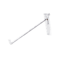 Cârlig de capăt L pentru grile/mese 30 cm 8 mm