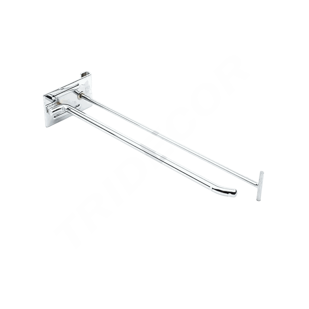 Gancho Grueso Con Soporte De Precio Para Valla/Malla 30 Cm 10 Mm