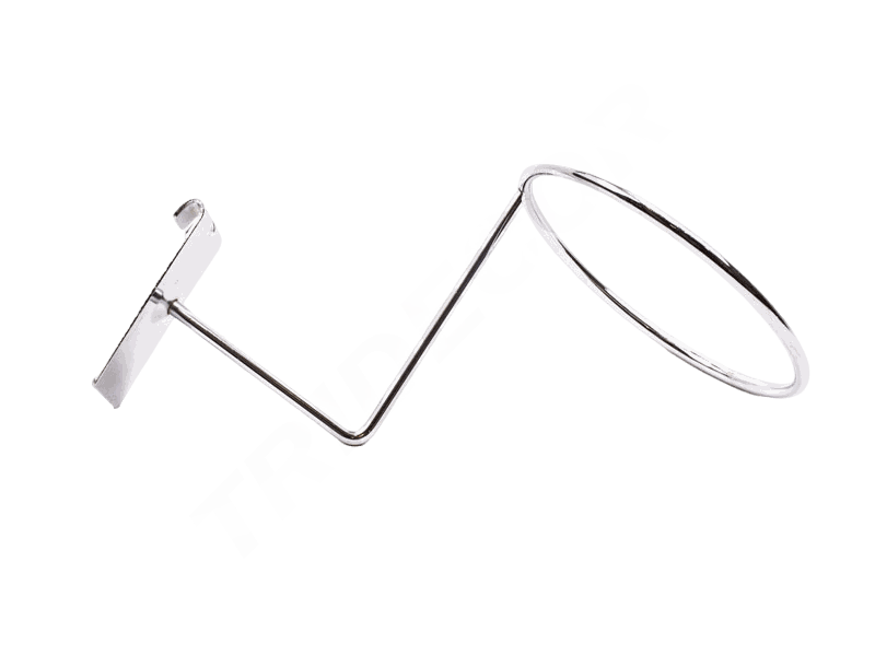 Supporto per cappelli e caschi per maglia display da 6 mm