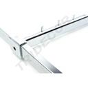 卡扁管椭圆八钉colgador Inclinado para Tubo Rectangular 8 Clavos 35cm 50caja