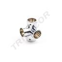 Conector En T 4 Salidas De 25Mm
