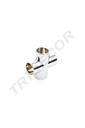 Connettore con 4 uscite di 25mm