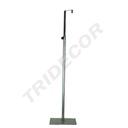 Base de Metal Cromado Ajustável para Bustos Pendurados