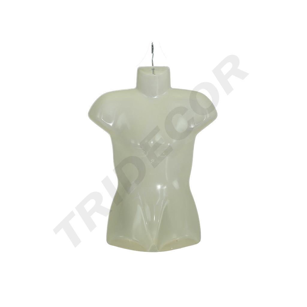 Buste de jeune fille blanche