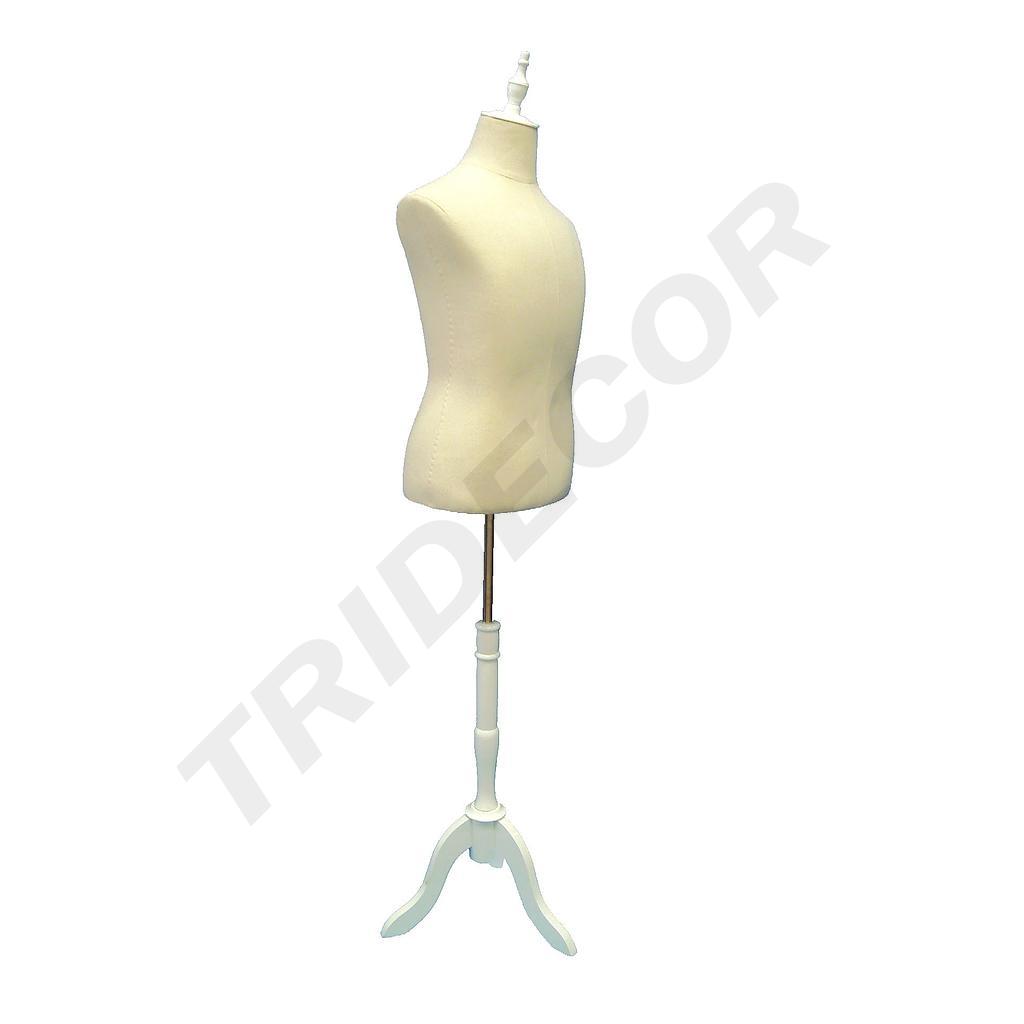Tela beige Fondo blanco