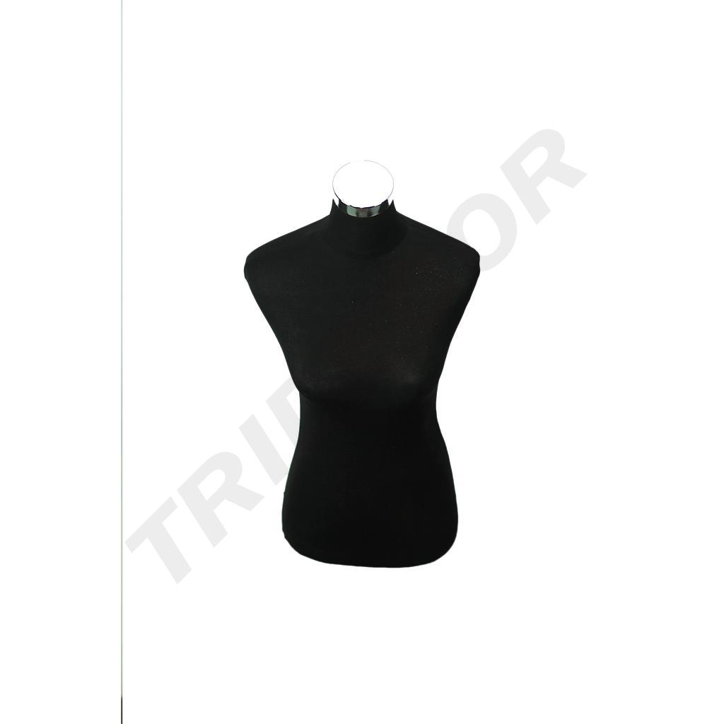 Busto De Mujer Con Tela Color Negro
