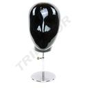 Cap de femeie lacuit negru, ajustabil