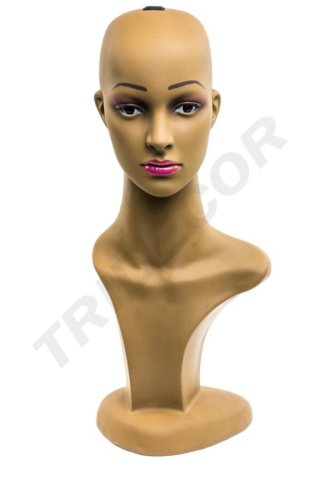 Testa di donna bruna