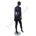 Mannequin Femme Gris Mat avec Caractéristiques