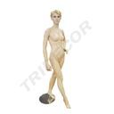 Maniquí de Mujer Color Carne Con Cabello Esculpido