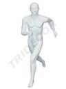 Maniquí Deportivo de Hombre Blanco Mate Running