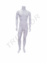 男亚白无头站模 MANIQUIN BLANCO MATE SIN CABEZA