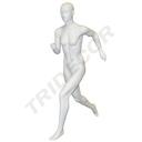 Maniquí Deportivo De Mujer Blanco Mate Running